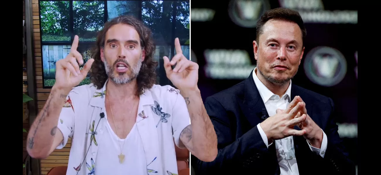 Elon Musk backs Russell Brand as he denies allegations made against him.
