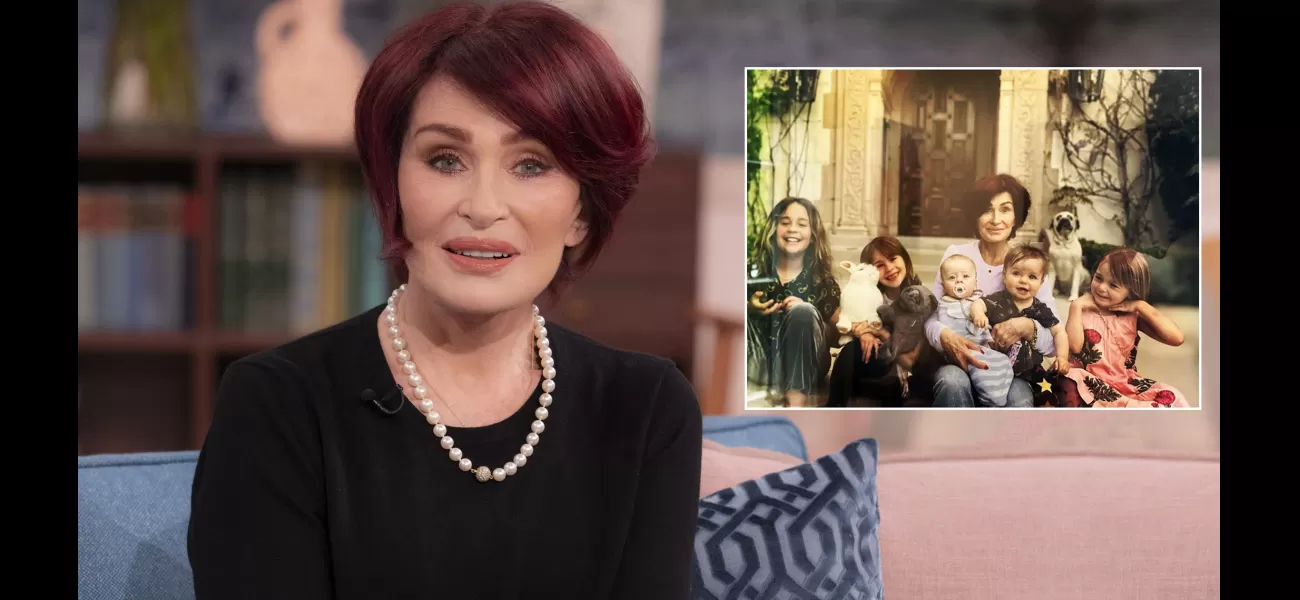 Sharon Osbourne seen with all 5 grandkids for the first time: magical photo!