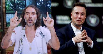 Elon Musk backs Russell Brand as he denies allegations made against him.