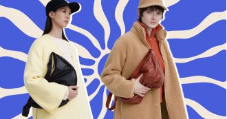 Uniqlo's popular bag now has a faux-leather look.