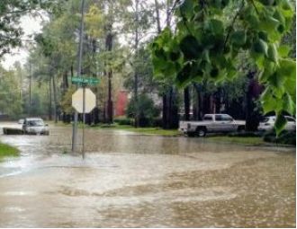 Dorms at Clark Atlanta University flooded after a severe storm hit the city.