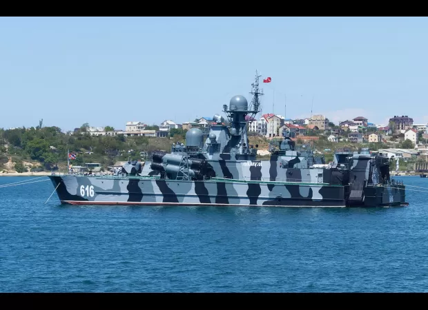 Ukraine damages Russian ship with drone, dubbed 