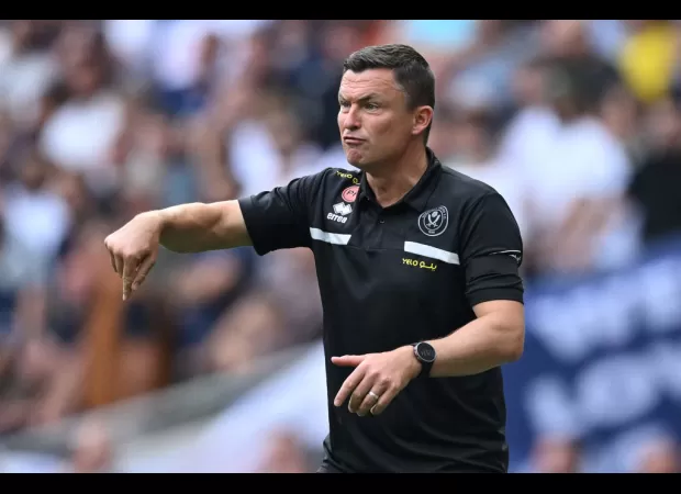 Paul Heckingbottom criticizes referees after his team loses to Tottenham.