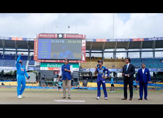 Jasprit Bumrah strikes early, removing Kusal Perera with his third delivery of the Asia Cup 2023 Final.