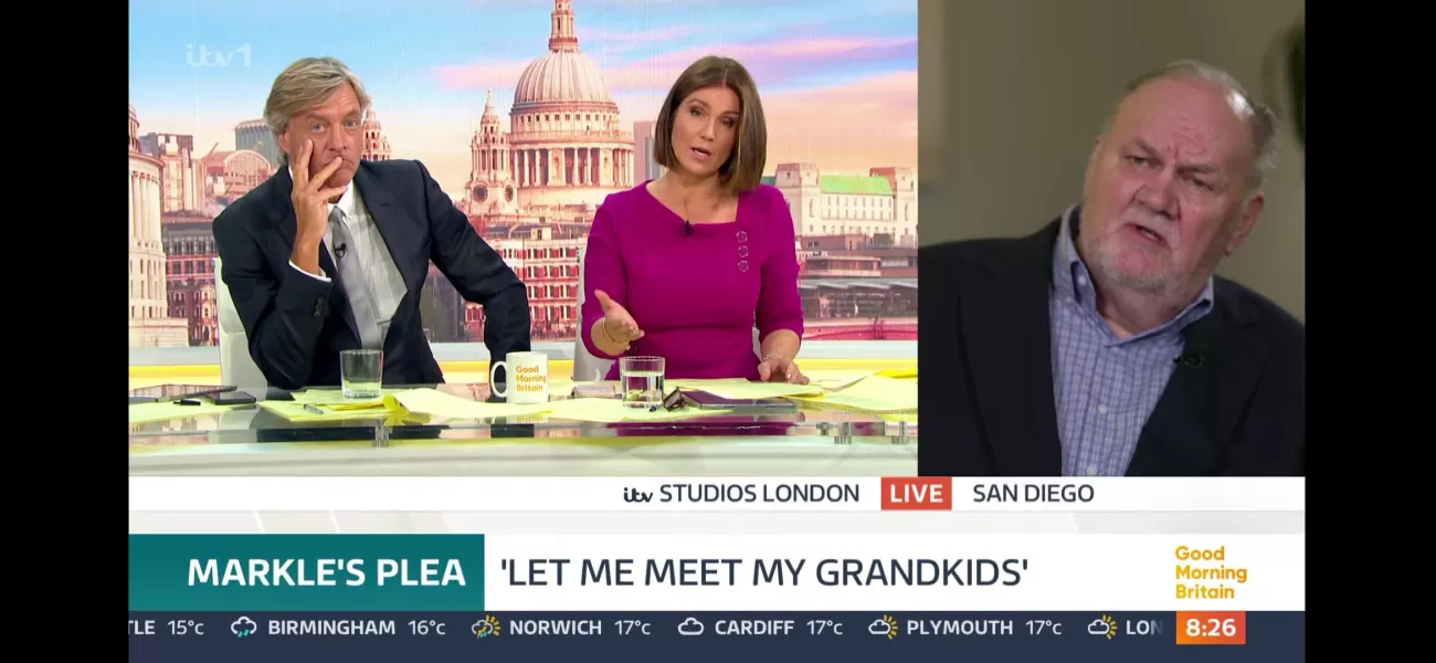 Viewers angry with Reid & Madeley for backing Thomas Markle in heated debate.
