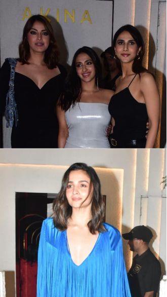 Alia and Vaani shone at Akansha's birthday bash in Mumbai!