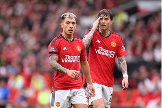 Four MU players got into an argument after losing to Brighton.