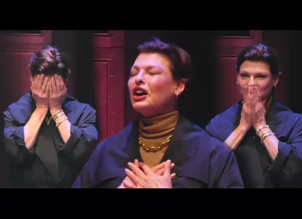 Linda was overcome with emotion when she met her adoring fans at a book signing.