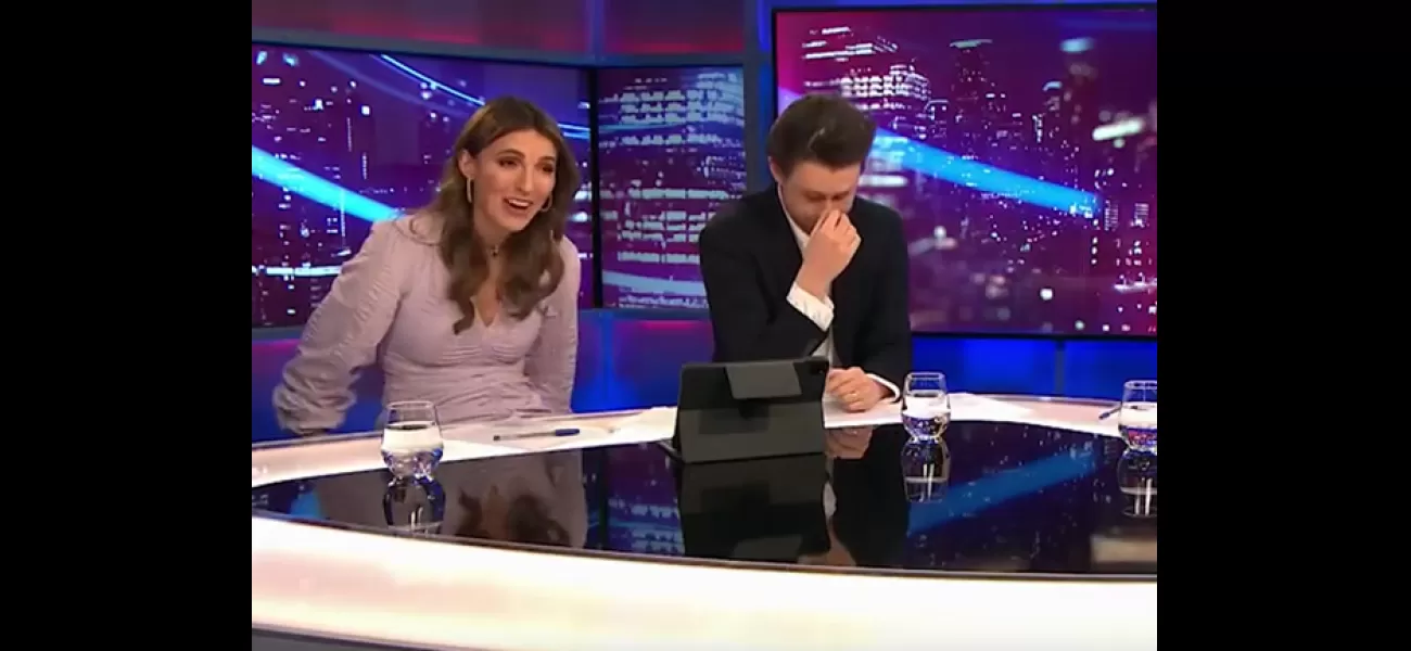 Presenter accidentally curses in front of PM in live TV mistake.