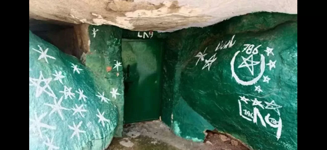 Man arrested in Kolar for drawing Islamic symbols at Antara Gange Hills, a popular pilgrimage site.