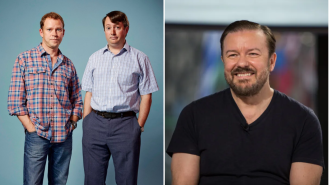 Ricky Gervais saved Peep Show from getting cancelled.