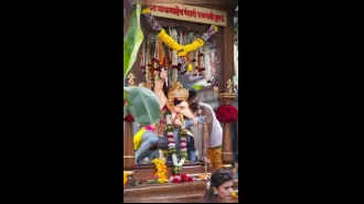 Celebrating Pune's iconic Ganeshotsav through photos of Dagdusheth and Bhausaheb Rangari.