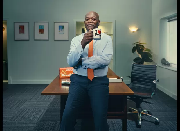 Eat Samuel L Jackson's Warburtons toasties and enjoy!