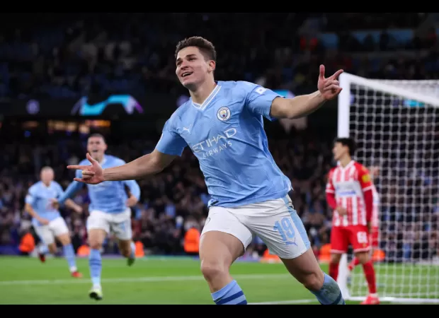 Only Man City and two other teams can compete for the title this season, according to Paul Merson.