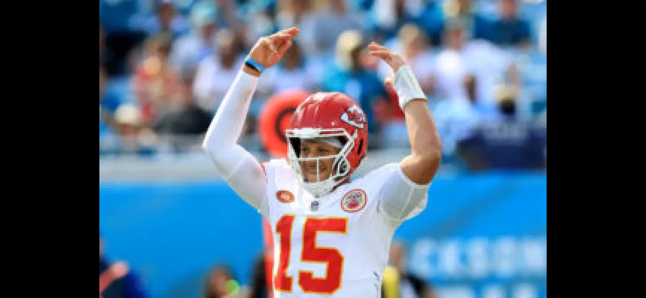 Mahomes signs a massive $450M contract, securing his future as a star QB for the Chiefs.