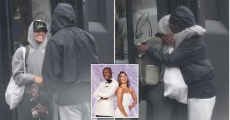 Eddie Kadi and Karen Hauer show off their closeness after Eddie talks about his past struggles.