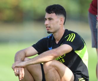 Mikel Arteta gives update on Gabriel Martinelli's injury ahead of Arsenal vs Tottenham.