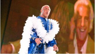 Hall of Famer given knife in backstage argument, threatened to cut Ric Flair's throat.