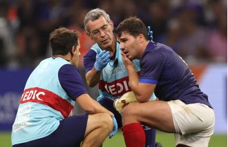 Antoine Dupont's cheekbone has been fractured, but he hasn't been ruled out of the RWC yet.