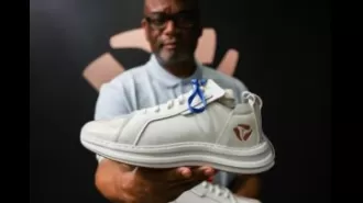 Black-owned footwear factory in the U.S. releases its product, a step into history.