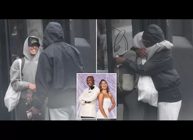 Eddie Kadi and Karen Hauer show off their closeness after Eddie talks about his past struggles.