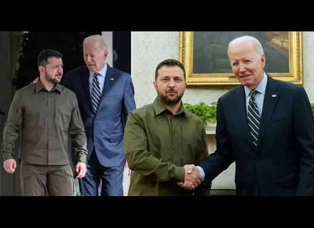 Biden calls Russia's actions against Ukraine's children 
