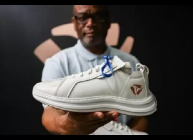 Black-owned footwear factory in the U.S. releases its product, a step into history.