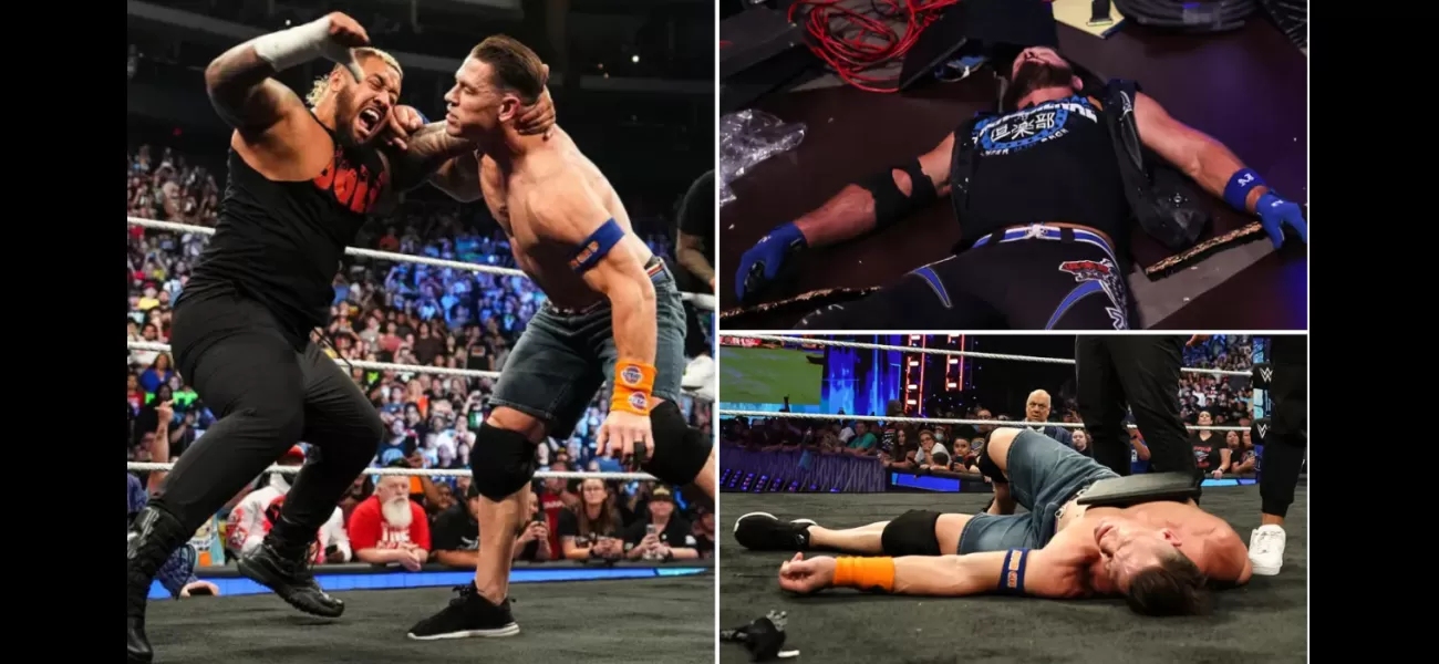 The Bloodline decimated John Cena and AJ Styles was hospitalized after the attack.