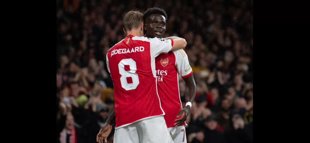 Saka not bothered by Odegaard's higher salary, still committed to Arsenal's success.