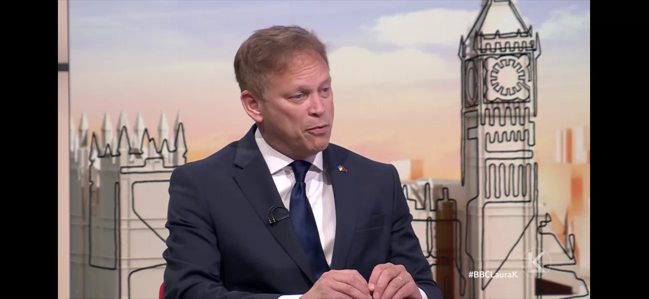 Grant Shapps blames inflation shock for HS2's troubles.