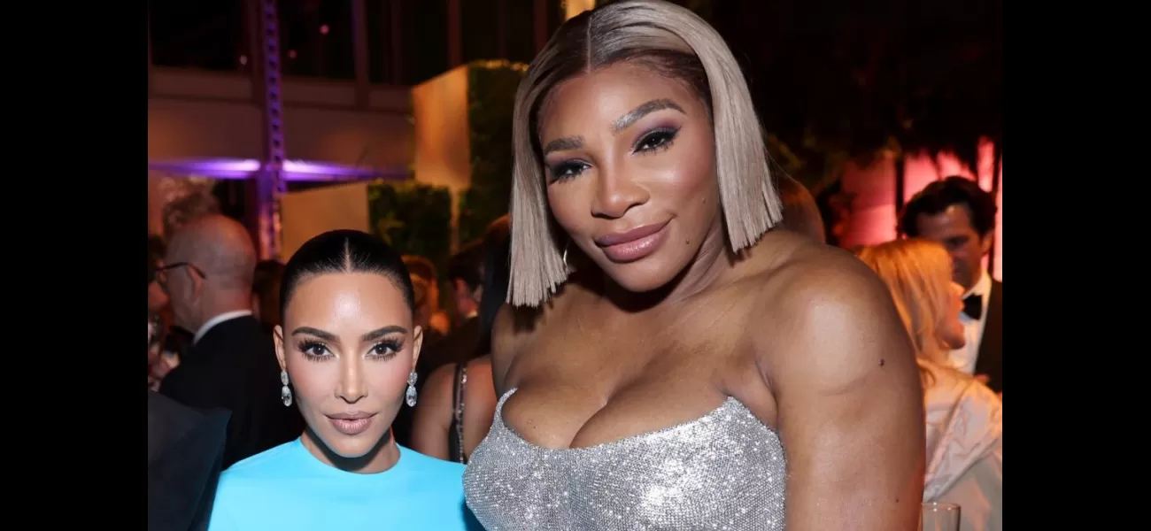 Serena praises Kim's new tennis pics.