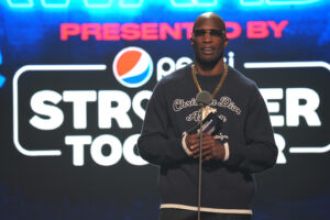 Ex-NFL star Chad Ochocinco reveals he used to be a stripper in L.A. called 'Twix'.