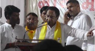 Kamal Nath loses temper at media at event, Congress leaders scramble to fix the damage.