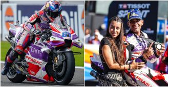 Jorge Martin (Ducati) won the sprint race at BIC, with Marc Marquez (Ex-Champion) back on the podium.