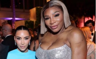 Serena praises Kim's new tennis pics.