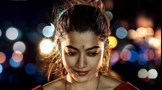 Rashmika Mandanna's first look from the upcoming Ranbir Kapoor-starrer has been revealed.