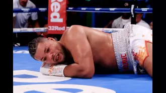 Joe Joyce knocked out by Zhilei Zhang in quick rematch.