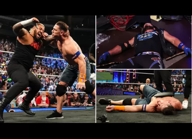The Bloodline decimated John Cena and AJ Styles was hospitalized after the attack.