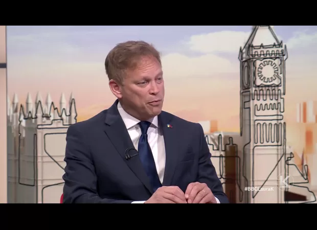 Grant Shapps blames inflation shock for HS2's troubles.