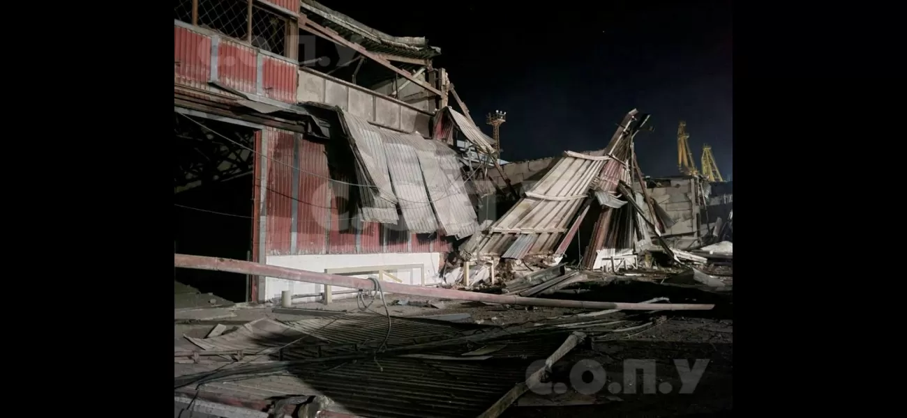 Putin launches aggressive assault on Odessa with suicide drones and supersonic missiles.
