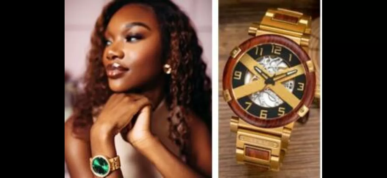Young Black Woman leaves Microsoft to start a unique watch company that uses wood in their designs.