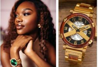 Young Black Woman leaves Microsoft to start a unique watch company that uses wood in their designs.