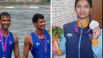 India wins 3 silver and 2 bronze on opening day of Asian Games 2023.