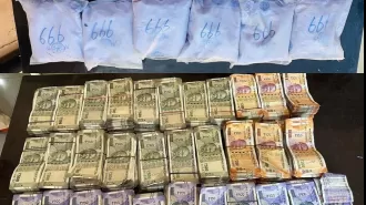 Punjab Police arrested two drug smugglers and seized 12 kg of heroin and ₹19 lakh.