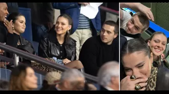 Selena Gomez, Nicola Peltz, and Brooklyn Beckham went on a date night to a PSG football match in Paris.