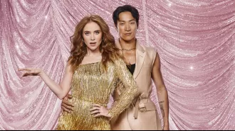 Angela Scanlon jokes about the difficulty of her upcoming Strictly dance, wishing her pelvic floor luck.
