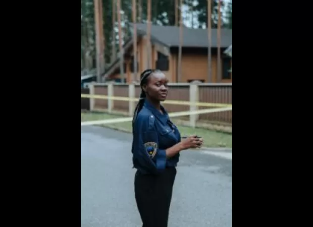 Atlanta Police honors its female African American squad who work in traffic enforcement.