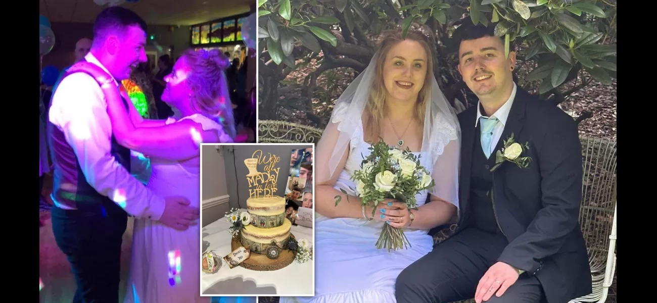 Bride plans wedding of her dreams on a budget of £2K, including Tesco dress & Argos rings.