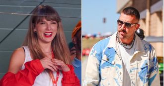 Taylor enjoyed Travis' pursuit after he publicly showed interest in her.