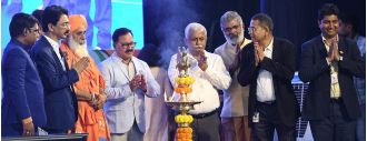 Goa Minister Subhash Phal Dessai urges youth to get involved in India's development at MIT-WPU event.